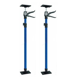 Ceiling Support Mounting Support 115-290 cm Quick Release Support Door Tensioner One-Handed Support Telescopic Rod Frame Tensioner 30 kg Steel Pack of 2