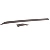 2PCS UTV Center Console Trim Carbon Fiber Smooth Surface Replacement