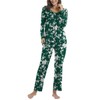 POPYOUNG Plus Size Ladies Pyjamas 2 Piece Pjs for Women