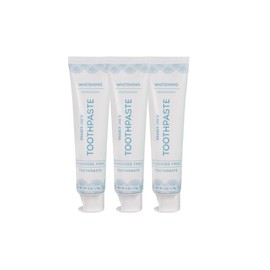 Trader joe's Toothpaste (3 COUNT, Peppermint Fluoride Free Whitening Toothpaste)