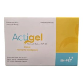 Actigel Renal Probioticos Omega 3 P Perro 15 Sobres                                                                                                   