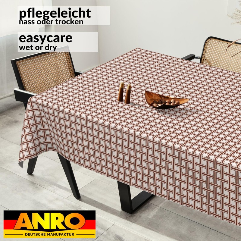 Oilcloth Tablecloth, Washable, Oilcloth, Garden Tablecloth, Outdoor, Indoor, 100 x