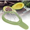 Stainless Steel and Plastic Avocado Cuber - Effortless Slicing with
