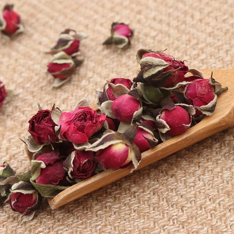 Greenlike Dried Rosebud Flower Rose Bug tea Rose tea -