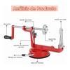 Spiral Potato Cutter Hand Crank Stainless Steel Alloy Rubber Food