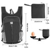 Small Foldable Backpack, 20L Small Foldable Backpack for Men, Daypack,