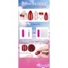 QQPPOLIU Cute Press on Nails Almond Shape with Polka Dots