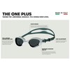 ARENA The One Plus Unisex Swimming Goggles, Colour: White, Item: