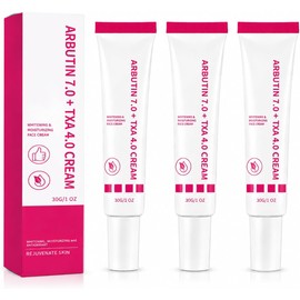 Crema Facial con Alfa Arbutina y Ácido Tranexámico para Piel Hidratada3pack