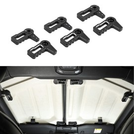 Linskip Freedom Panel Latch Compatible with Jeep Wrangler JL & Gladiator JT 2018 2019 2020 2021 2022 2023 2024, Hard top Removal Switch Handles, Interior Accessories(Black)