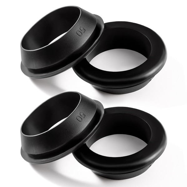 YIXISI 4 pieces diameter 40 x 50 mm rubber grommets,