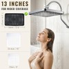 Cabezal de ducha de lluvia de 13 pulgadas con pulverizador
