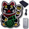 Glow Factor Lucky Turbo Cat Car Decal – LED Car