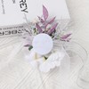 LEIZHENZI Wedding Corsage & Boutonniere Set, Wrist Corsage Wristlet with