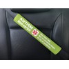 Autism Non-Verbal Medical Alert Seat Belt Cover (Bright Green)
