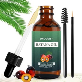 DRUGGIST Batana oil promotes healthy hair growth, restores dry and damaged hair, and provides natural, moisturizing scalp care for total hair comfort and repair. Moisturizer Haircare hair products - Specification: 30ml