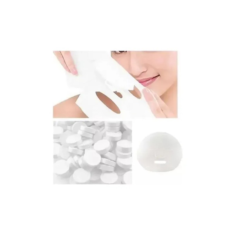 Mascarilla Comprimida Balsamo Hidratante Facial Hipoalergénica 25 Piezas