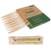 Premiumswede Bamboo Toothbrushes Soft Bristles Adult - 8 Pack Eco-Friendly
