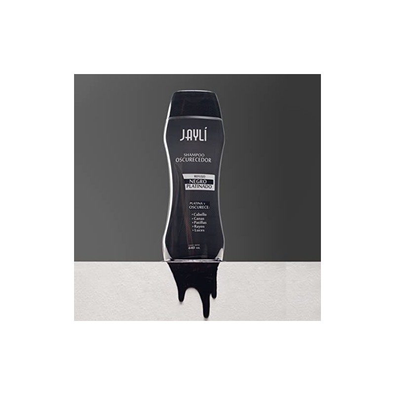 Shampoo Negro Oscurecedor (Platinador) Jayli 440 ml