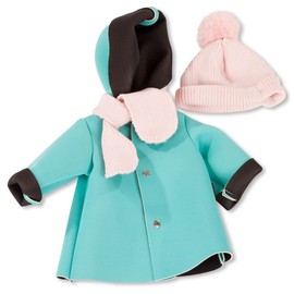 Götz 3403171 Combination Outdoor Must Have Doll Clothing Size XL 3-Piece Clothing and Accessory Set for Standing Dolls 45 - 50 cm