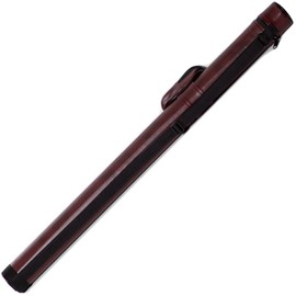 OKKO Billiard Pool Cue Hard Round Case 1x1 (Burgundy)