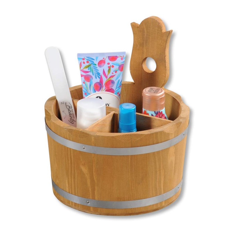 KESPER 69295 Storage Box/Cutlery Container Diameter 17 cm Height 20