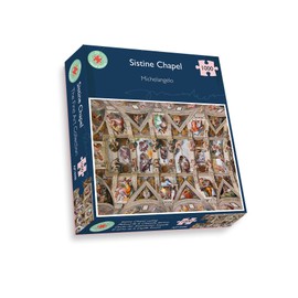 1000 Piece Jigsaw Puzzles - Sistine Chapel Ceiling By Michelangelo - All Jigsaw Puzzles, Hard Jigsaw Puzzles For Adults 66cm X 50cm, Artists Collection, Fine Art