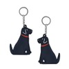 Sweet William Black Labrador Keyring