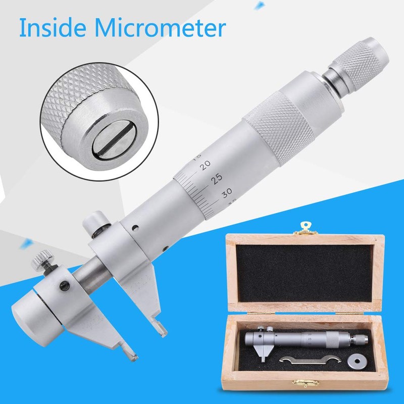 Internal Micrometer, Internal Micrometer, Inner Micrometer, 5mm-30mm/0.01mm Precision, Internal Micrometer