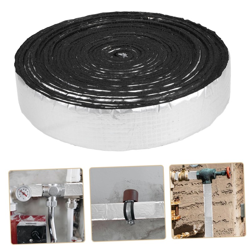 KONTONTY Pipe Insulation Tape Roll Insulation for Winter Duct Wrap
