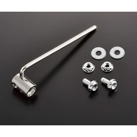 License Plate Anti-Theft Bolt Screws, Made in Japan, Eye Guard, Motorcycle, M6 x 2, Includes Dedicated Wrench