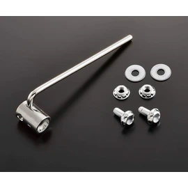 License Plate Anti-Theft Bolt Screws, Made in Japan, Eye Guard, Motorcycle, M6 x 2, Includes Dedicated Wrench