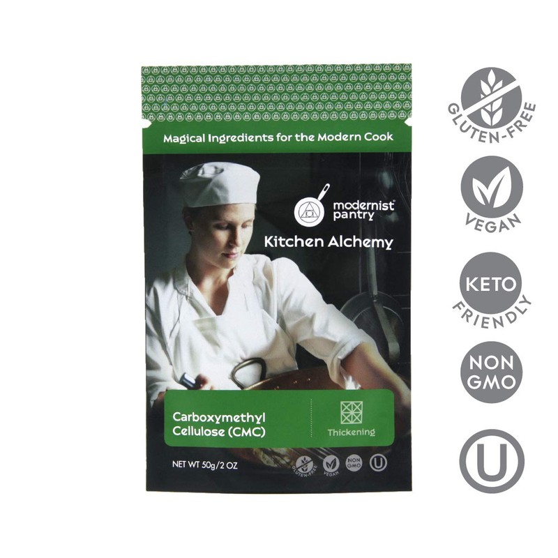 Pure Carboxymethyl Cellulose (CMC) Powder ⊘ Non-GMO Gluten-Free Vegan OU