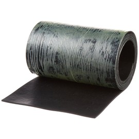 SBR (Styrene Butadiene Rubber) Sheet, 70 Shore A, Black, Smooth Finish, No Backing, 0.062" Thickness, 4" Width, 36" Length