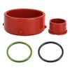 4pcs For Mercedes OM642 Turbo & Breather Intake Seal &