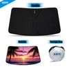 KDM Sunset Beach Style Windshield Sun Shade Fit for 2015-2024