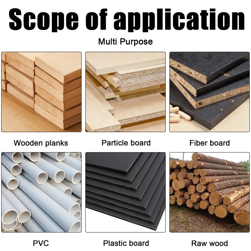 23Pcs Countersink Drill Bit Set,6 Countersink Drill Bits, 7 Three