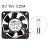 sourcingmap 60mm x 60mm x 25mm 12V DC Cooling Fan