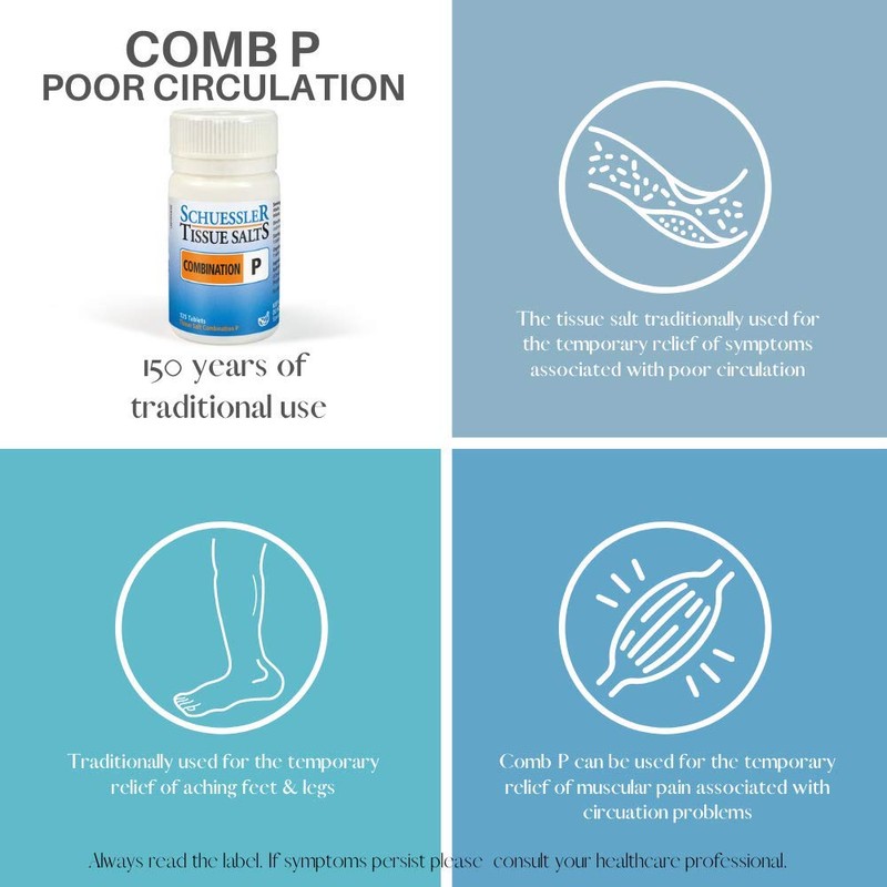 Schuessler Tissue Salts Schuessler Combination P Tissue Salts Tablets -