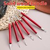 MaoNativey 6 Pieces Wax Carver Tools