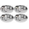 Vinod Stainless Steel 20 Pc Solid Thali Set, Dinner Set,