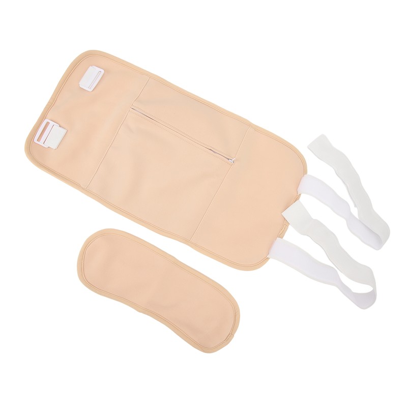 Waist Neck Castor Oil Wrap Reusable Washable Leakage Proof Soft