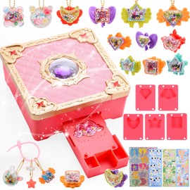 Toy from 3-12 Years, 216 Pieces Bracelets Make Your Own Craft Set Children from 4-9 Years Gift Girls 4-9 Years Toy from 4-9 Years Girls Gifts for Girls