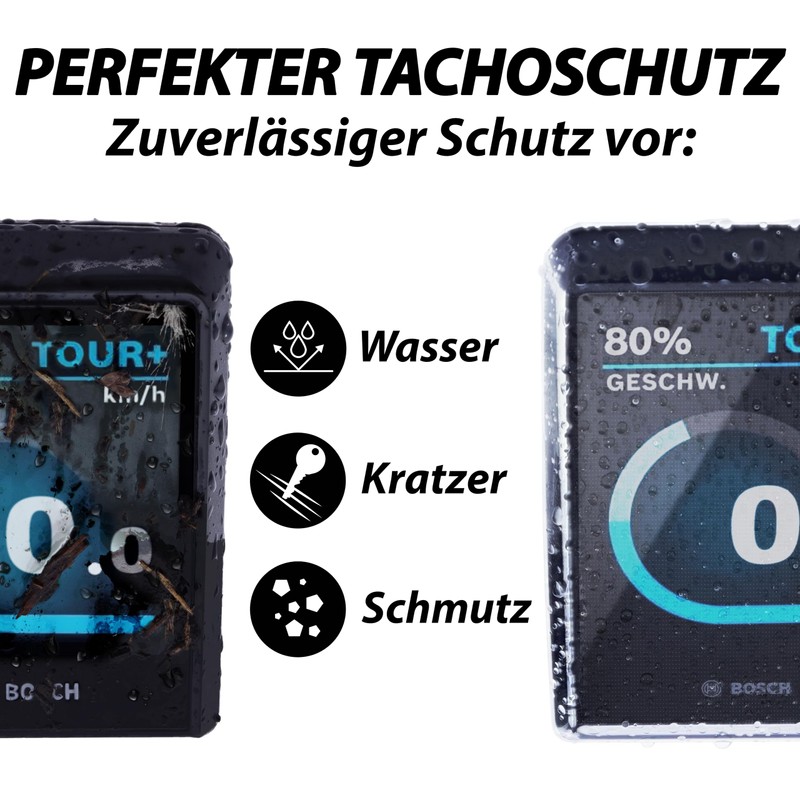 foto-kontor Protective Cover Set for Bosch Kiox 500 (BHU3700) E-Bike