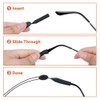 YL TRD Gafas ajustables Gafas Retenedores Deportes Impermeable Sunglass Strap