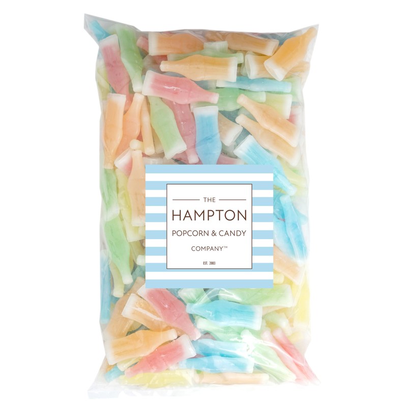Nik-L-Nips Wax Bottle Candy, 4lb Bulk Bag, Wax Bottle Filled