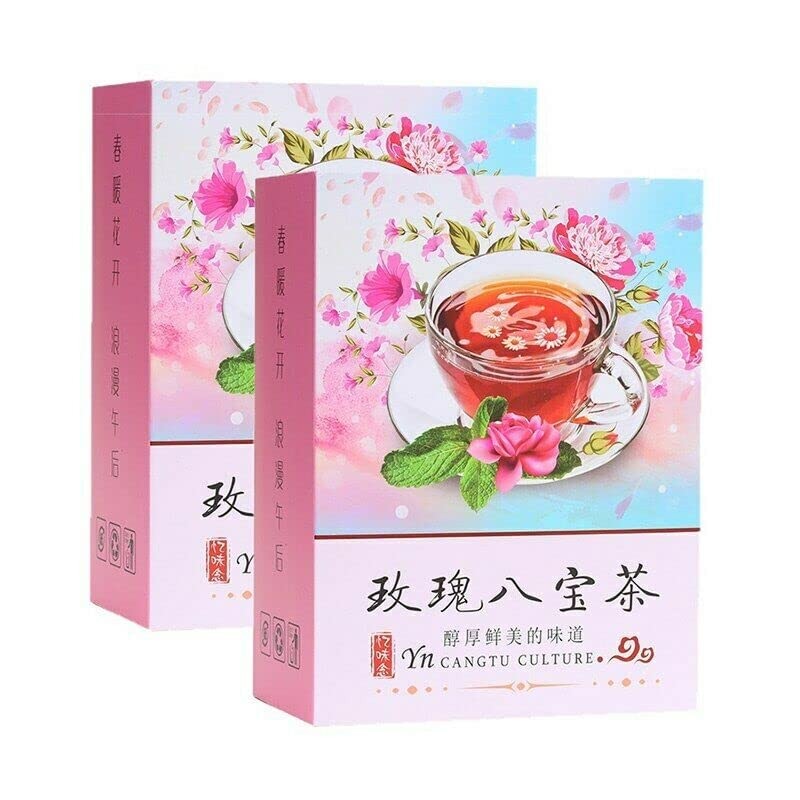 Rose Jujube Herbal Tea 150g 10 Bag Natural Babao Tea