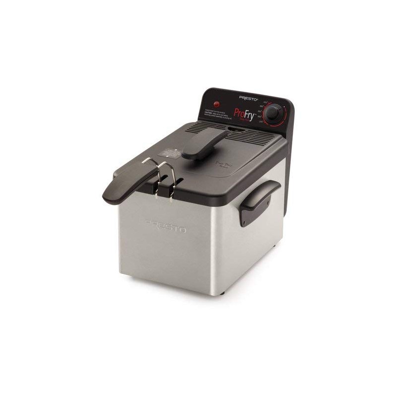 Presto 05461 Stainless Steel ProFry immersion element deep fryer