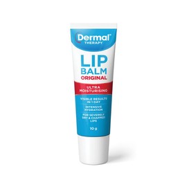 Dermal Therapy Lip Balm Original Tube| Designed to Hydrate & Soften Severely Dry Lips | 10g