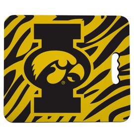 VictoryStore Outdoor Seat Cushions - University of Iowa Stadium Seat Cushion - Zebra Print Design